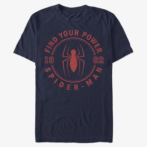 Queens Marvel Spider-Man Classic - Power Jersey Unisex T-Shirt Navy Blue
