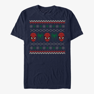 Queens Marvel Spider-Man Classic - Spider Sweater Unisex T-Shirt Navy Blue