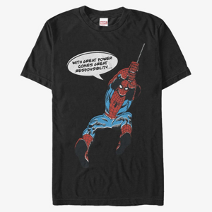 Queens Marvel Spider-Man Classic - Vintage Spider Unisex T-Shirt Black