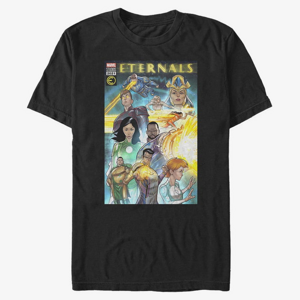 Queens Marvel The Eternals - Comic Cover Unisex T-Shirt Black