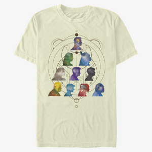 Queens Marvel The Eternals - SILHOUETTE HEADS Unisex T-Shirt Natural