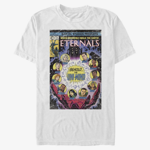 Queens Marvel The Eternals - VINTAGE COMIC COVER 2 Unisex T-Shirt White