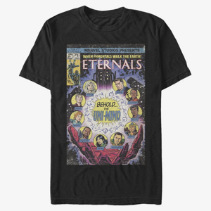 Queens Marvel The Eternals - VINTAGE COMIC COVER 2 Unisex T-Shirt Black
