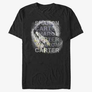Queens Marvel The Falcon and the Winter Soldier - Carter Overlay Unisex T-Shirt Black