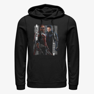 Queens Marvel The Falcon and the Winter Soldier - New Team Unisex Hoodie Black
