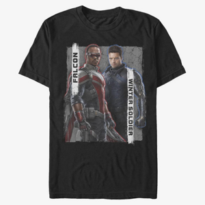 Queens Marvel The Falcon and the Winter Soldier - New Team Unisex T-Shirt Black