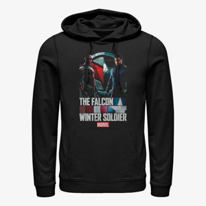 Queens Marvel The Falcon and the Winter Soldier - Photo Real Unisex Hoodie Black