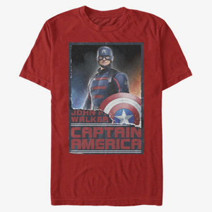 Queens Marvel The Falcon and the Winter Soldier - Stand Tall Cap Unisex T-Shirt Red