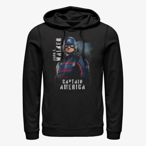 Queens Marvel The Falcon and the Winter Soldier - Walker Hero Unisex Hoodie Black