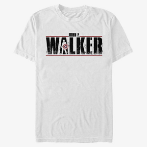 Queens Marvel The Falcon and the Winter Soldier - Walker Painted Unisex T-Shirt White