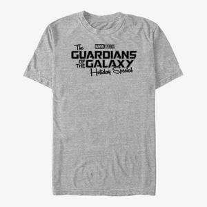 Queens Marvel The Guardians of the Galaxy Holiday Special - One Color Logo Unisex T-Shirt Heather Grey