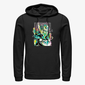 Queens Marvel Thor: Love and Thunder - Female Thor Pastel Unisex Hoodie Black