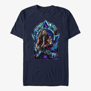 Queens Marvel Thor: Love and Thunder - Thor Glass Unisex T-Shirt Navy Blue