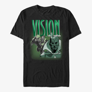 Queens Marvel - Vision Homage Unisex T-Shirt Black