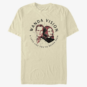 Queens Marvel WandaVision - Wanda Badge Unisex T-Shirt Natural