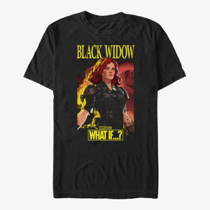 Queens Marvel What If‚Ä¶? - BlackWidow Grunge Unisex T-Shirt Black