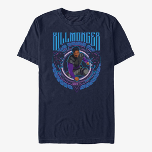 Queens Marvel What IF‚Ä¶? - Cresting Killmonger Unisex T-Shirt Navy Blue