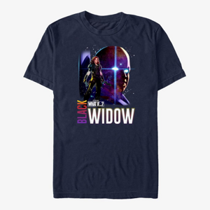 Queens Marvel What If‚Ä¶? - Watcher Black Widow Unisex T-Shirt Navy Blue
