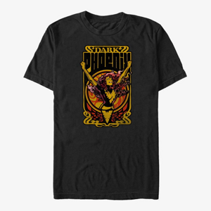 Queens Marvel X-Men - Dark Phoenix Fire Unisex T-Shirt Black