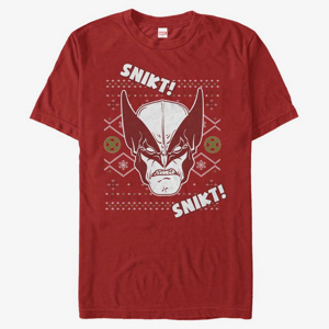 Queens Marvel X-Men - Wolverine Sweater Unisex T-Shirt Red