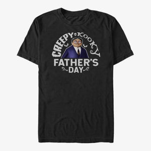 Queens MGM The Addams Family - Creepy Kooky Fathers Day Unisex T-Shirt Black
