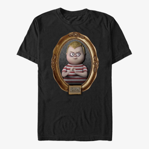 Queens MGM The Addams Family - Pugsley Portrait Unisex T-Shirt Black