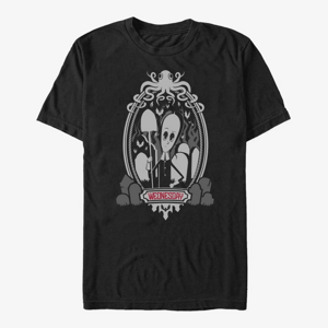 Queens MGM The Addams Family - Wednesday Frame Unisex T-Shirt Black