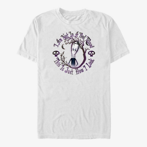 Queens MGM The Addams Family - Wednesday Watercolor Unisex T-Shirt White