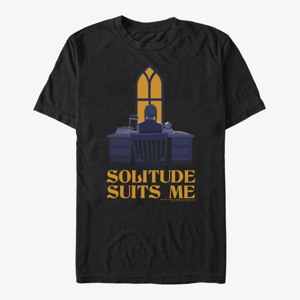 Queens MGM Wednesday - Solitude Suits Me Unisex T-Shirt Black