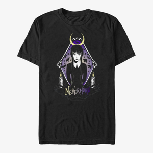 Queens MGM Wednesday - Wednesday Nevermore Unisex T-Shirt Black