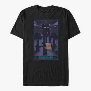 Queens Minecraft - Ender Tarot Unisex T-Shirt Black
