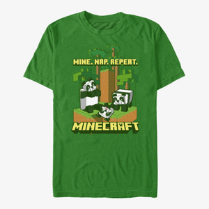 Queens Minecraft - PANDAMONIUM Unisex T-Shirt Kelly Green