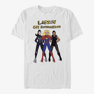 Queens Ms. Marvel - Ladies Get Info Unisex T-Shirt White