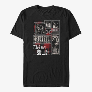 Queens Netflix All Of Us Are Dead - AOUAD Street Collage Unisex T-Shirt Black