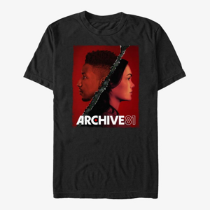 Queens Netflix Archive 81 - Splitface BoxUp Unisex T-Shirt Black