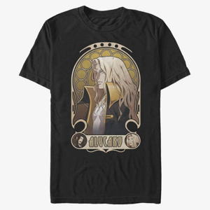 Queens Netflix Castlevania - Alucard Nouveau Men's T-Shirt Black