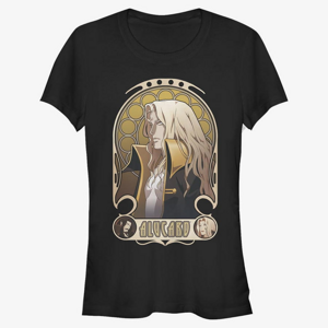 Queens Netflix Castlevania - Alucard Nouveau Women's T-Shirt Black