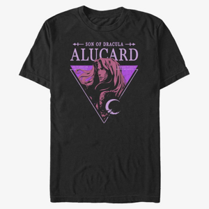 Queens Netflix Castlevania - Alucard Triangle Unisex T-Shirt Black