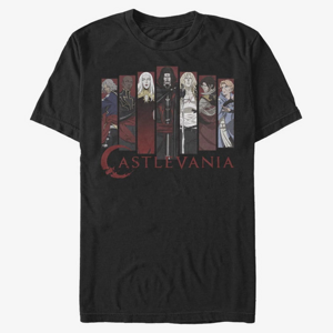 Queens Netflix Castlevania - Castlevania Characers Unisex T-Shirt Black