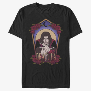 Queens Netflix Castlevania - Dracula Art Nouveau Unisex T-Shirt Black