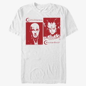 Queens Netflix Castlevania - Isaac And Abel Unisex T-Shirt White