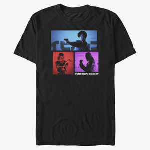 Queens Netflix Cowboy Bebop - Box Up Unisex T-Shirt Black