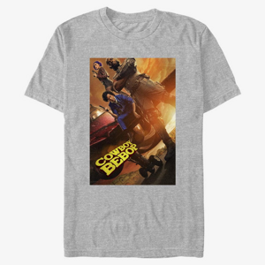 Queens Netflix Cowboy Bebop - Cowboy Bebop Crew Unisex T-Shirt Heather Grey
