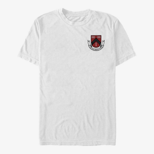 Queens Netflix First Kill - Pocket Lancaster Crest Unisex T-Shirt White