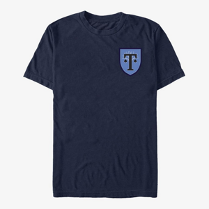 Queens Netflix Heartstopper - Truham Tree Spade Crest Unisex T-Shirt Navy Blue