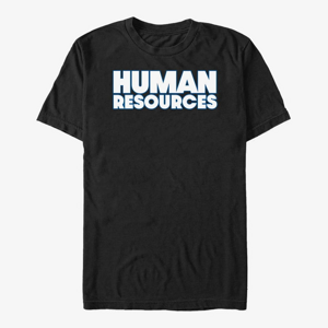 Queens Netflix Human Resources - HR Logo Unisex T-Shirt Black