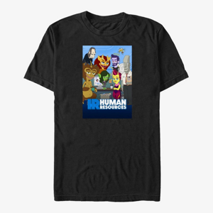 Queens Netflix Human Resources - HR Poster Unisex T-Shirt Black
