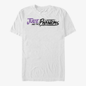 Queens Netflix Julie And The Phantoms - Horizontal Logo Unisex T-Shirt White