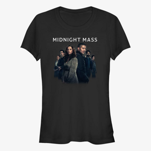 Queens Netflix Midnight Mass - Cropped Group Women's T-Shirt Black