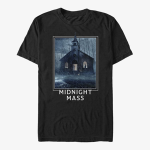 Queens Netflix Midnight Mass - Midnight Mass Church Lockup Unisex T-Shirt Black